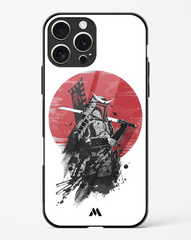 Samurai with a City to Burn Glass Case Phone Cover (Apple)