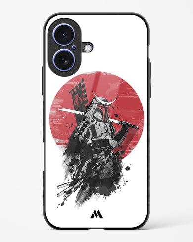 Samurai with a City to Burn Glass Case Phone Cover (Apple)