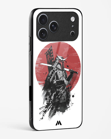 Samurai with a City to Burn Glass Case Phone Cover (Apple)