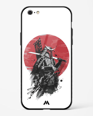 Samurai with a City to Burn Glass Case Phone Cover-(Apple)