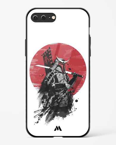 Samurai with a City to Burn Glass Case Phone Cover (Apple)