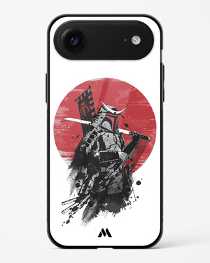Samurai with a City to Burn Glass Case Phone Cover (Apple)