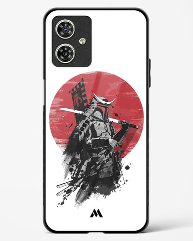 Samurai with a City to Burn Glass Case Phone Cover-(Motorola)