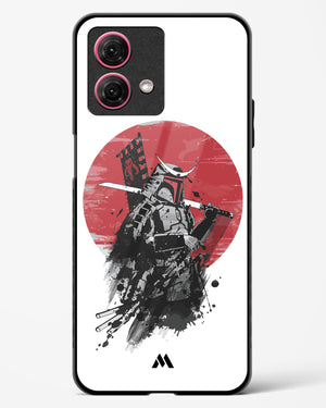 Samurai with a City to Burn Glass Case Phone Cover (Motorola)