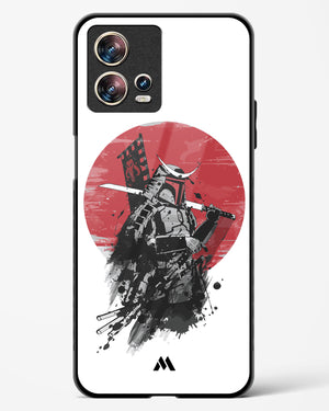 Samurai with a City to Burn Glass Case Phone Cover (Motorola)