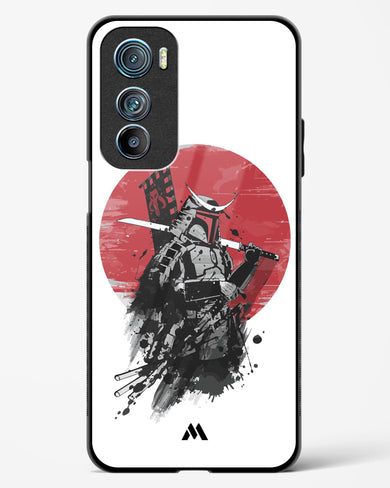 Samurai with a City to Burn Glass Case Phone Cover-(Motorola)