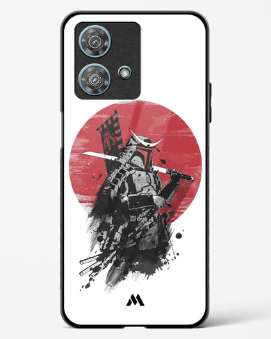 Samurai with a City to Burn Glass Case Phone Cover (Motorola)