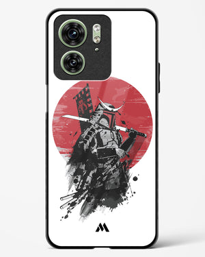 Samurai with a City to Burn Glass Case Phone Cover (Motorola)