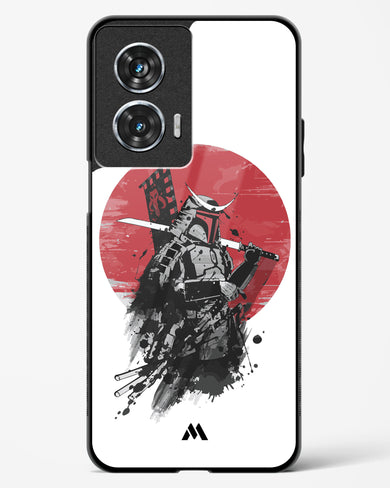 Samurai with a City to Burn Glass Case Phone Cover (Motorola)