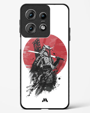 Samurai with a City to Burn Glass Case Phone Cover (Motorola)