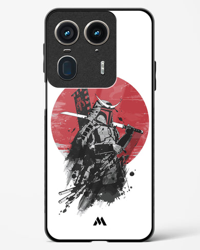 Samurai with a City to Burn Glass Case Phone Cover (Motorola)