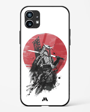 Samurai with a City to Burn Glass Case Phone Cover (Nothing)