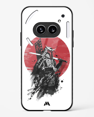 Samurai with a City to Burn Glass Case Phone Cover (Nothing)