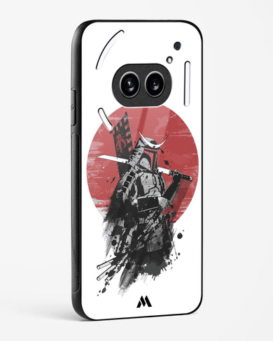 Samurai with a City to Burn Glass Case Phone Cover (Nothing)
