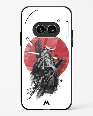 Samurai with a City to Burn Glass Case Phone Cover (Nothing)