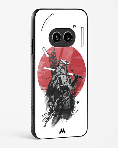 Samurai with a City to Burn Glass Case Phone Cover (Nothing)