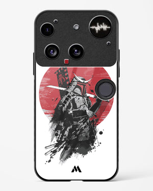Samurai with a City to Burn Glass Case Phone Cover (Nothing)