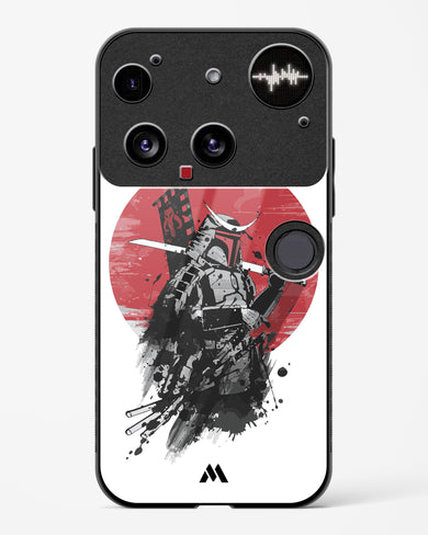 Samurai with a City to Burn Glass Case Phone Cover (Nothing)