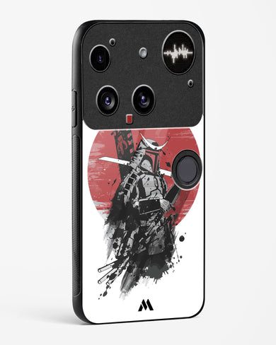 Samurai with a City to Burn Glass Case Phone Cover (Nothing)