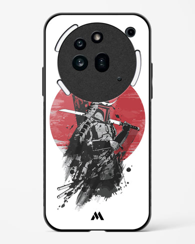 Samurai with a City to Burn Glass Case Phone Cover (Nothing)