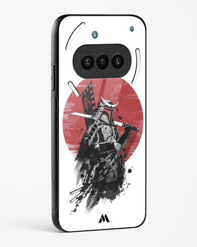 Samurai with a City to Burn Glass Case Phone Cover (Nothing)
