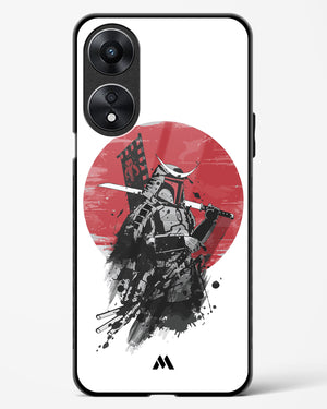 Samurai with a City to Burn Glass Case Phone Cover (Oppo)