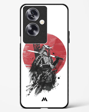 Samurai with a City to Burn Glass Case Phone Cover (Oppo)