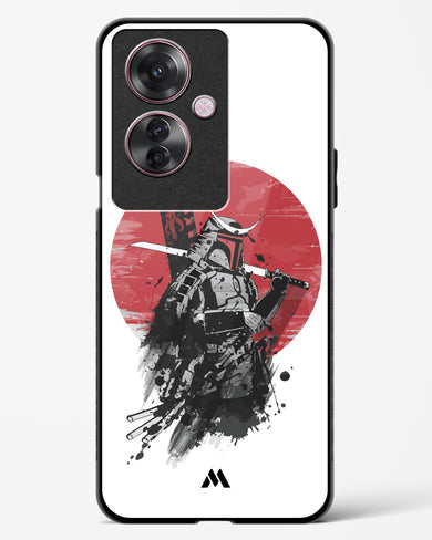 Samurai with a City to Burn Glass Case Phone Cover (Oppo)