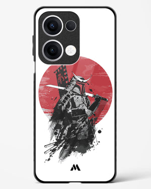 Samurai with a City to Burn Glass Case Phone Cover (Oppo)