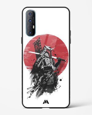 Samurai with a City to Burn Glass Case Phone Cover-(Oppo)