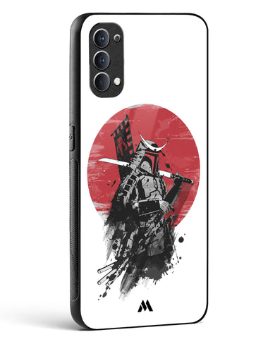 Samurai with a City to Burn Glass Case Phone Cover (Oppo)