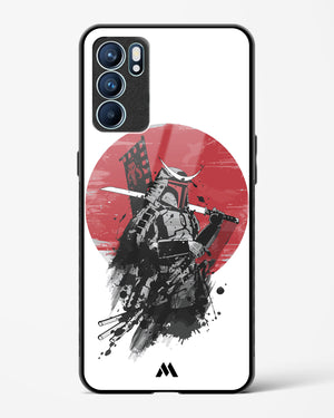 Samurai with a City to Burn Glass Case Phone Cover (Oppo)