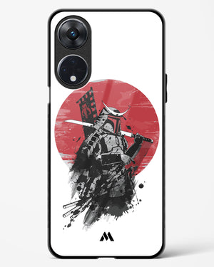 Samurai with a City to Burn Glass Case Phone Cover-(Oppo)