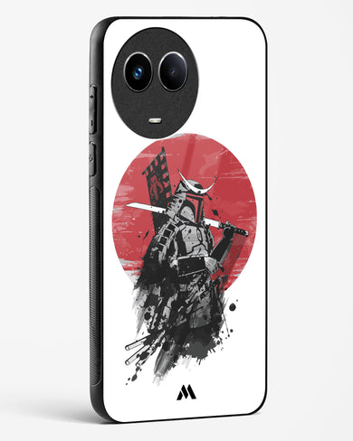 Samurai with a City to Burn Glass Case Phone Cover (Realme)