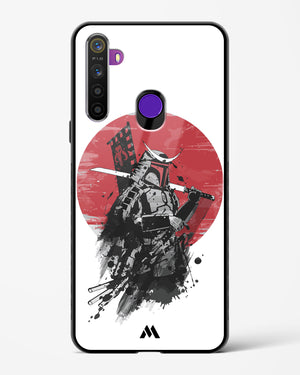Samurai with a City to Burn Glass Case Phone Cover (Realme)