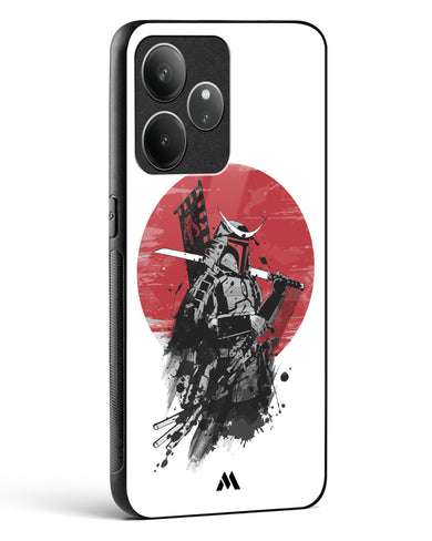 Samurai with a City to Burn Glass Case Phone Cover (Realme)