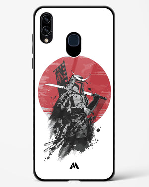 Samurai with a City to Burn Glass Case Phone Cover-(Samsung)