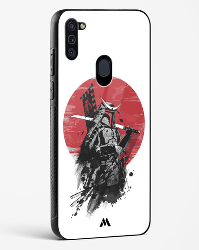 Samurai with a City to Burn Glass Case Phone Cover-(Samsung)