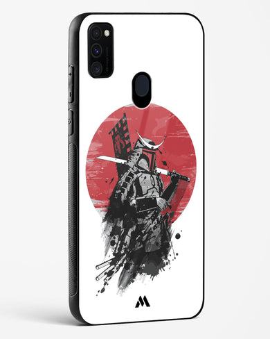 Samurai with a City to Burn Glass Case Phone Cover-(Samsung)