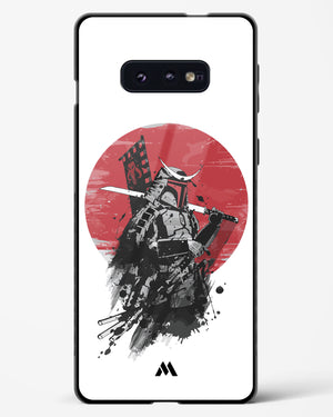 Samurai with a City to Burn Glass Case Phone Cover (Samsung)