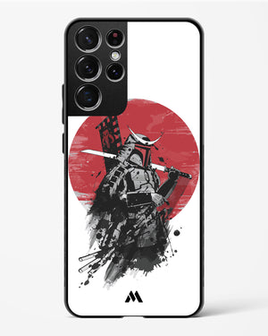 Samurai with a City to Burn Glass Case Phone Cover-(Samsung)