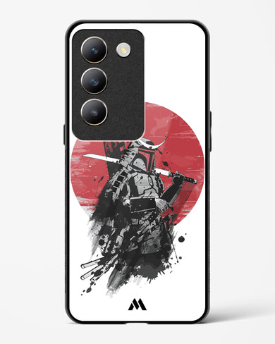 Samurai with a City to Burn Glass Case Phone Cover (Vivo)