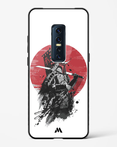 Samurai with a City to Burn Glass Case Phone Cover (Vivo)