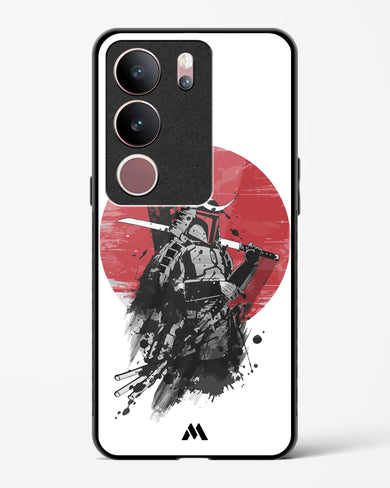 Samurai with a City to Burn Glass Case Phone Cover (Vivo)