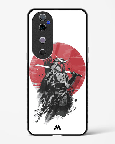 Samurai with a City to Burn Glass Case Phone Cover (Vivo)