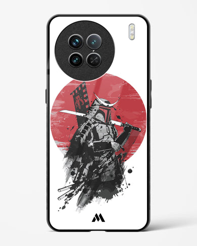 Samurai with a City to Burn Glass Case Phone Cover-(Vivo)