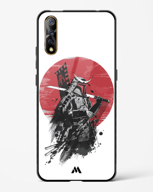 Samurai with a City to Burn Glass Case Phone Cover-(Vivo)