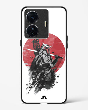 Samurai with a City to Burn Glass Case Phone Cover-(Vivo)