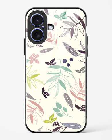 Autumn Leaves Glass Case Phone Cover (Apple)