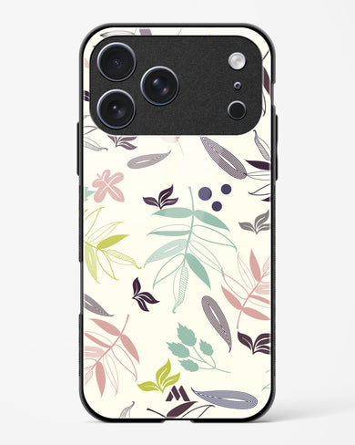 Autumn Leaves Glass Case Phone Cover (Apple)